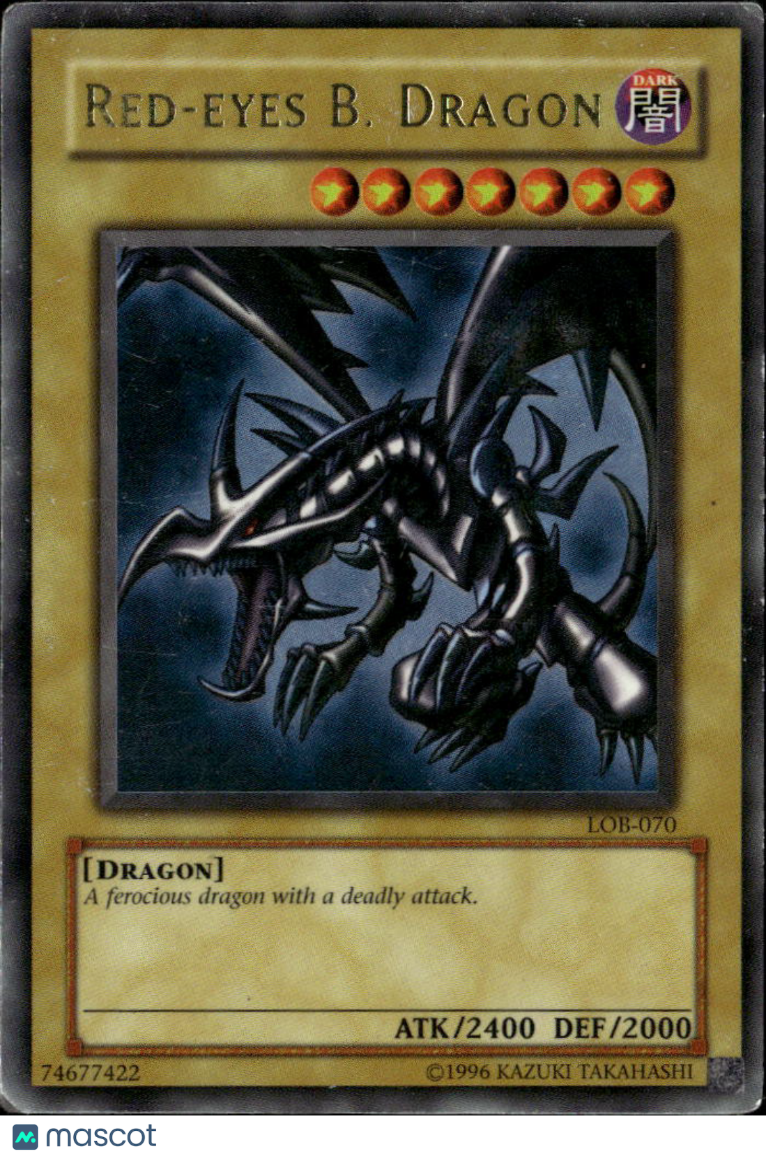 Red-Eyes B. Dragon 2002 Legend of Blue Eyes White Dragon Ultra Rare