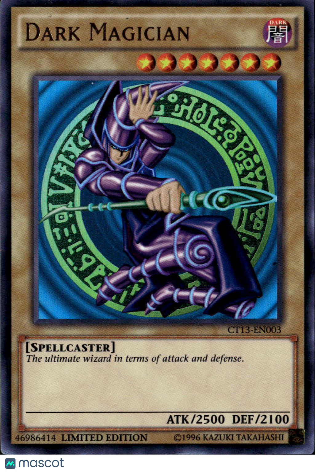 Dark Magician 2016 Yu-Gi-Oh! Mega-Tin Ultra Rare Limited Edition