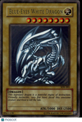 Blue-Eyes White Dragon 2002 Yu-Gi-Oh! Starter Deck Kaiba SDK-001 Unlimited
