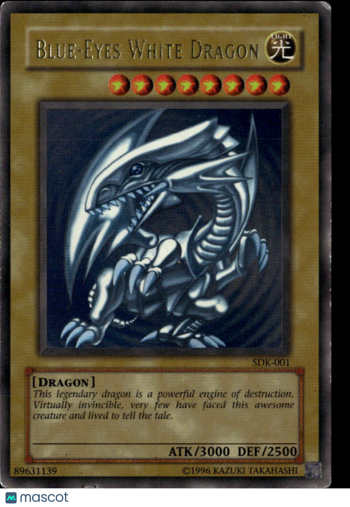 Blue-Eyes White Dragon 2002 Yu-Gi-Oh! Starter Deck Kaiba SDK-001