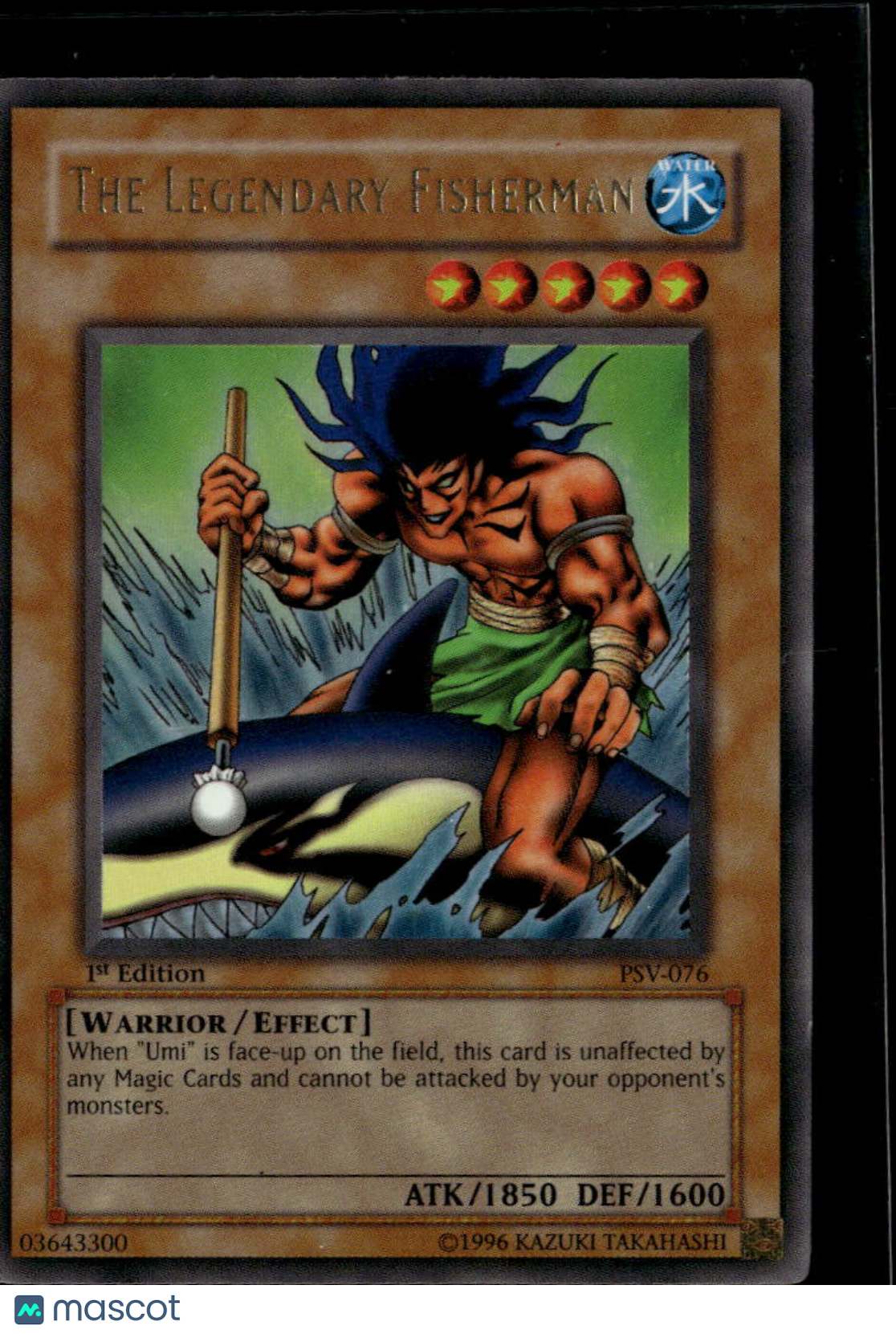The Legendary Fisherman Pharaoh's Servant Super Rare 1st Edition