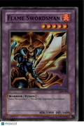 Flame Swordsman 2002 Yu-Gi-Oh! Legend of Blue Eyes White Dragon LOB-003 Fusion
