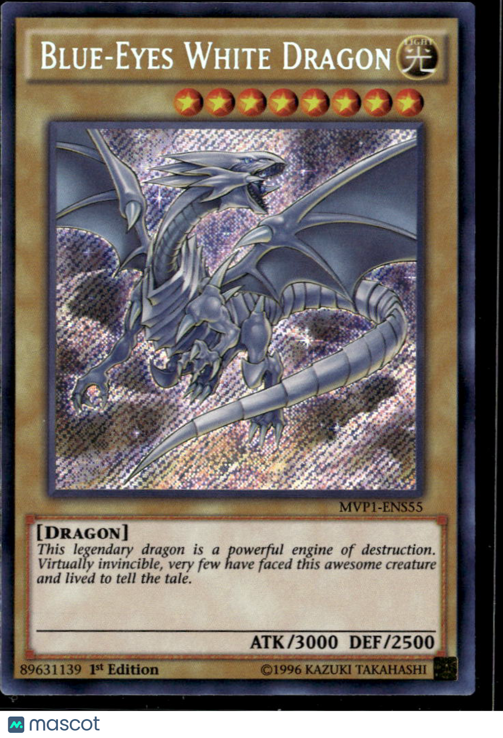 Blue-Eyes White Dragon 2016 Yu-Gi-Oh Dimensions Movie Pack Rare 1st Edition