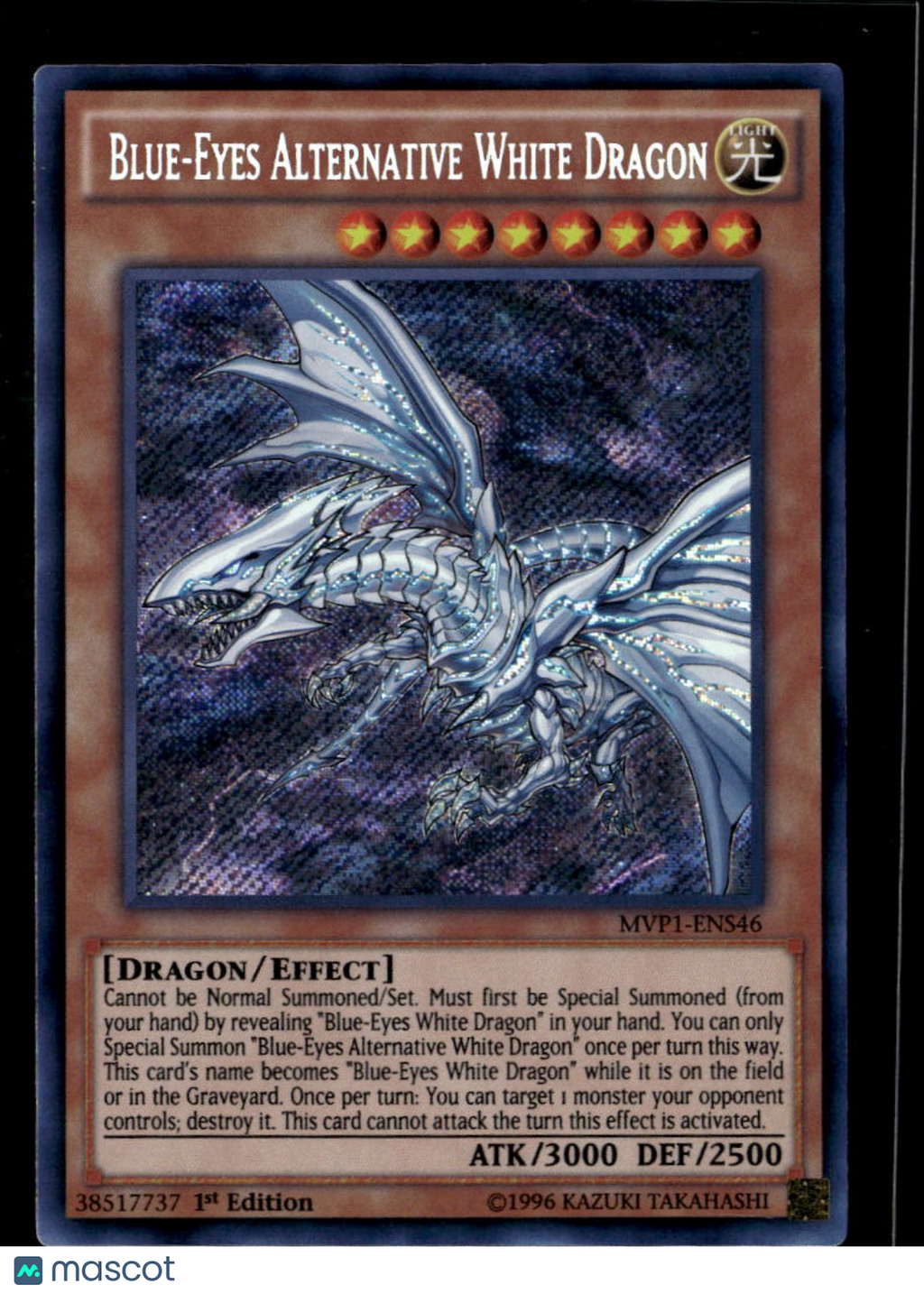 Blue-Eyes Alternative White Dragon 2017 Yu-Gi-Oh Gold Secret Rare 1st Edition