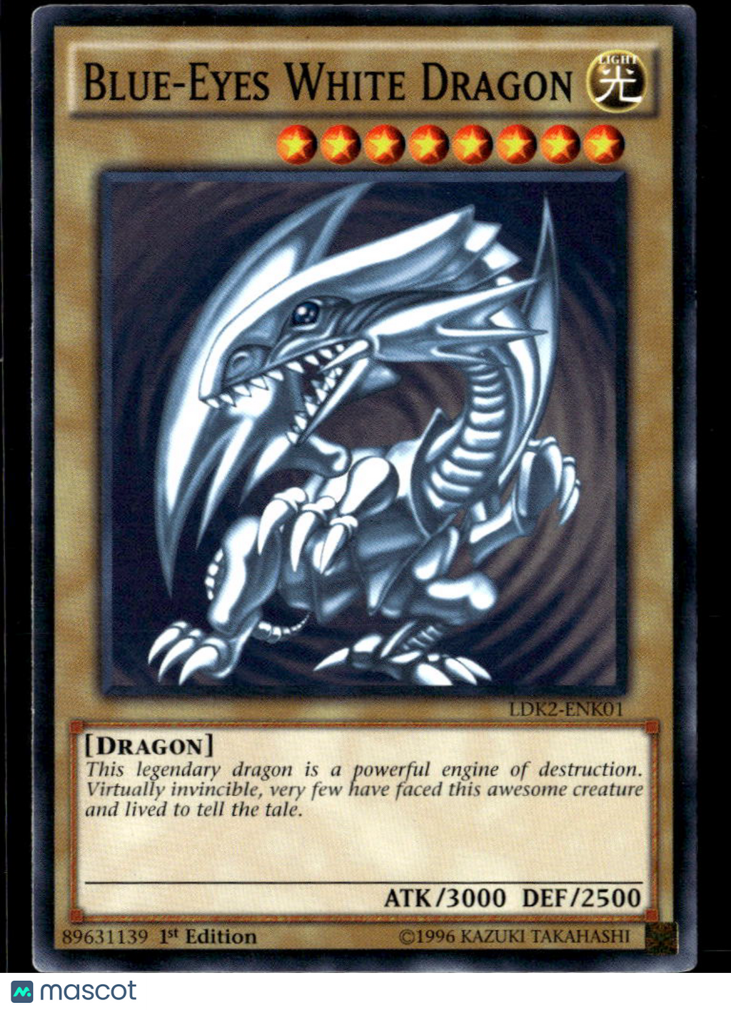Blue-Eyes White Dragon 2016 Legendary Decks II 1st Edition #LDK2-ENK01