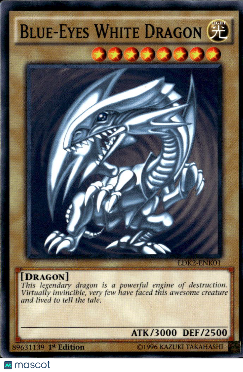 Blue-Eyes White Dragon 2016 Konami Legendary Decks II 1st Edition