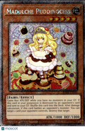 Madolche Puddingcess 2023 Yu-Gi-Oh Collection Quarter Secret Rare 1st Edition