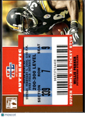 Willie Parker 2007 Topps TX Super Bowl XL Ticket Stub Pittsburgh Steelers