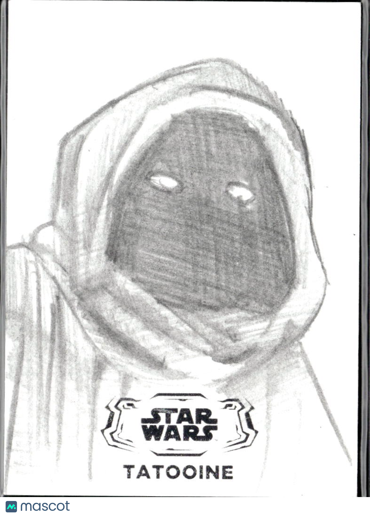 Jawa 2023 Topps Star Wars Hyperspace 1/1 Auto Autograph Sketch Card