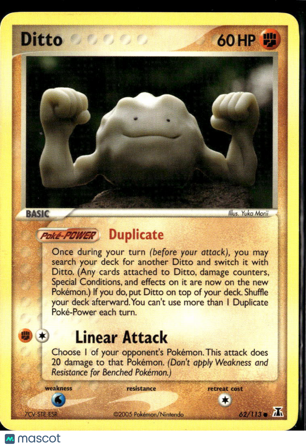 Ditto 2007 EX Unseen Forces #62/113