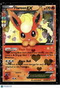 Flareon EX 2016 Generations Holo Rare FA #RC6/RC32