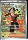 Ethan's Adventure 2025 Journey Together Etched Secret Rare SAR #236/182