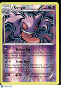 Gengar 2016 Generations Reverse Holo Rare #35/83