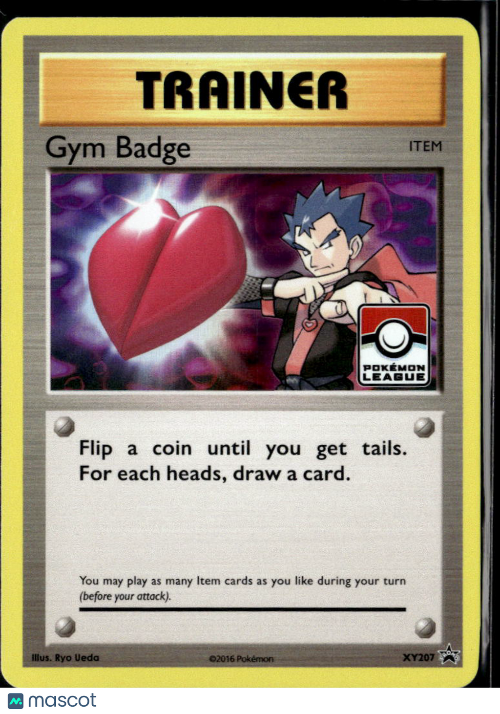 Gym Badge 2016 Evolutions Black Star Promo #XY207