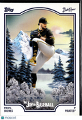 Paul Skenes 2025 Topps Bob Ross The Joy of Baseball #9 Pittsburgh Pirates