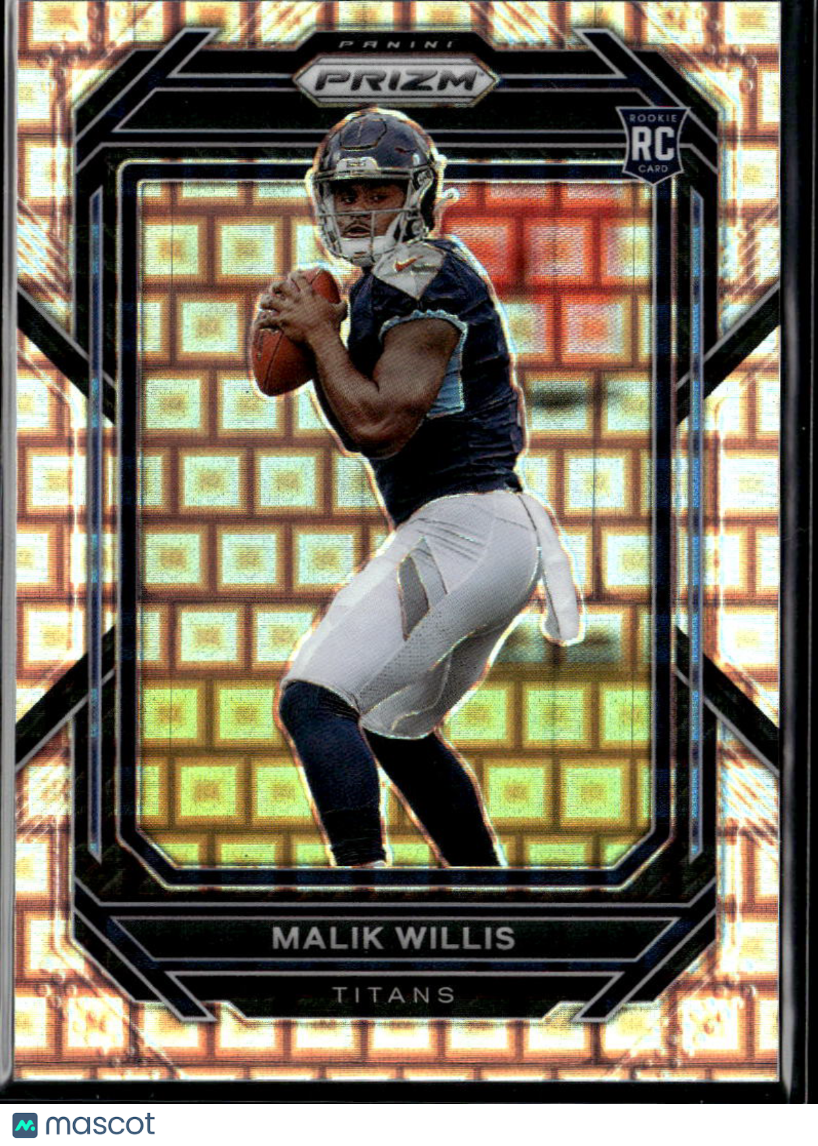 Malik Willis 2022 Prizm Pandora Prizm Rookie RC 64/400 Tennessee Titans
