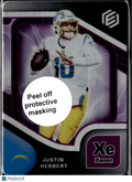 Justin Herbert 2021 Panini Elements Football Xenon Los Angeles Chargers