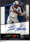 Tim Raines 2024 Topps Museum Collection Auto Autograph 172/199 Montreal Expos