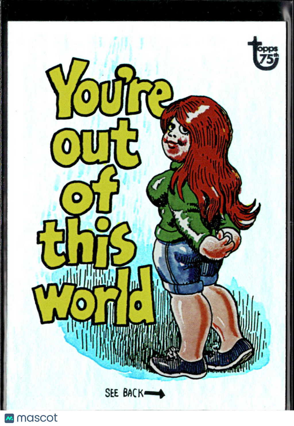 2013 Topps 75th Anniversary Monster Greeting Cards R. Crumb 75th Anniversary #32