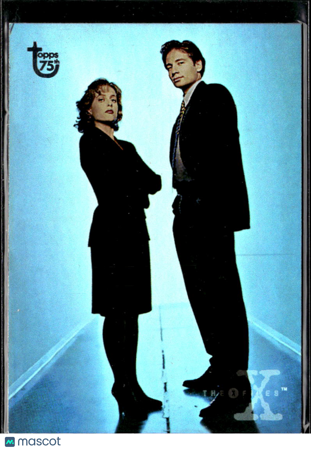 2013 Topps 75th Anniversary Gillian Anderson David Duchovny #100
