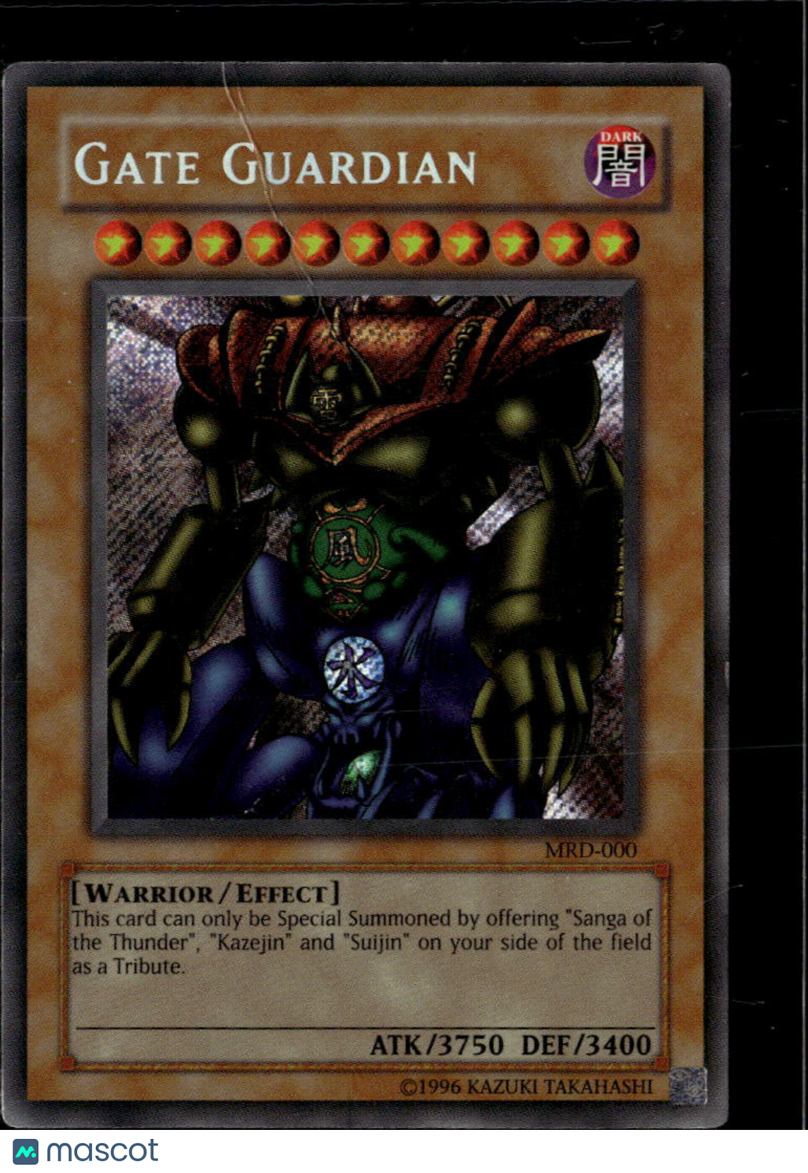 Gate Guardian 2002 Yu-Gi-Oh! Metal Raiders Secret Rare