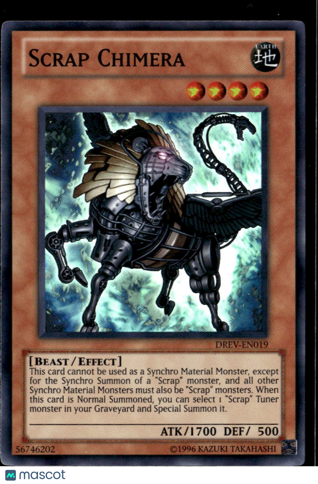 Scrap Chimera 2010 Yu-Gi-Oh! Duelist Revolution 1st Edition