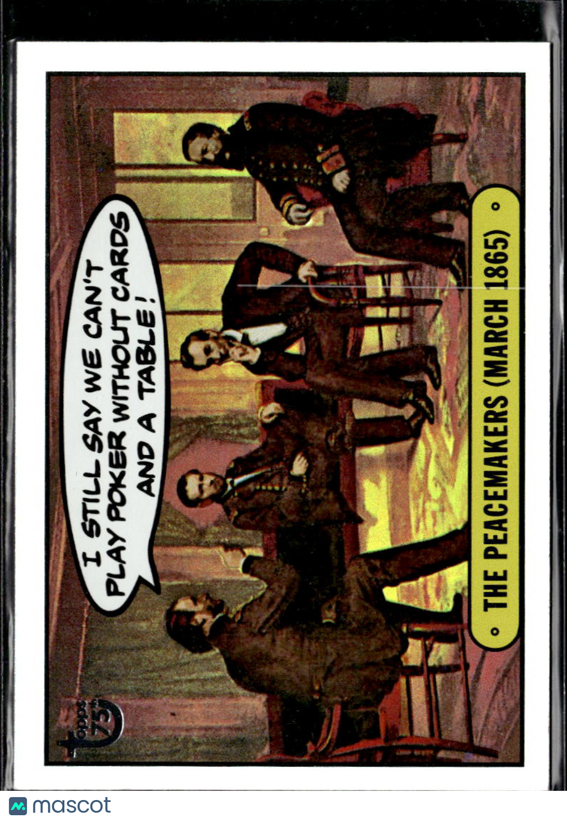 2013 Topps 75th Anniversary Hysterical History #61