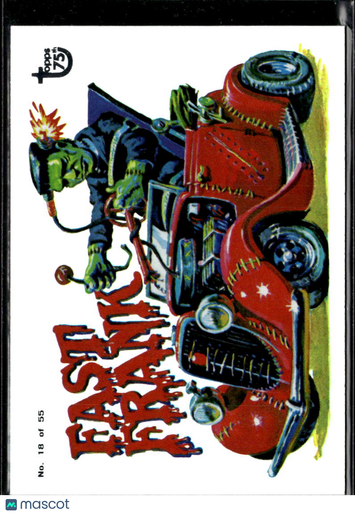 2013 Topps 75th Anniversary Weird Wheels Len Brown Art Spiegelman #78