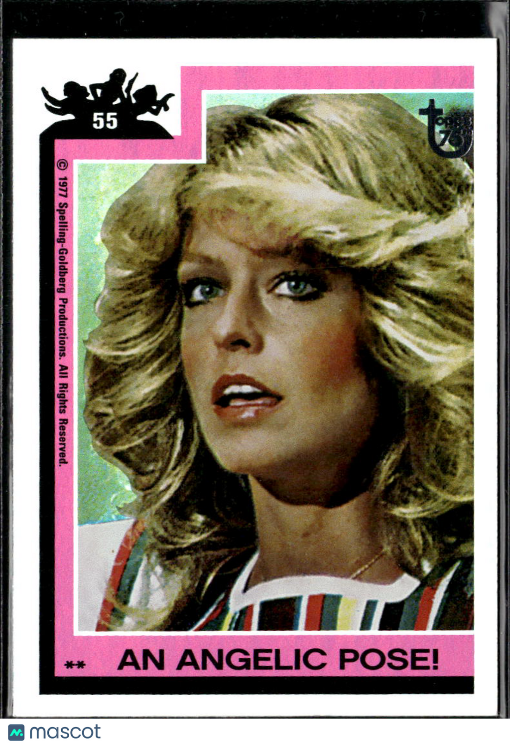 2013 Topps Charlie's Angels Farrah Fawcett An Angelic Pose! #55