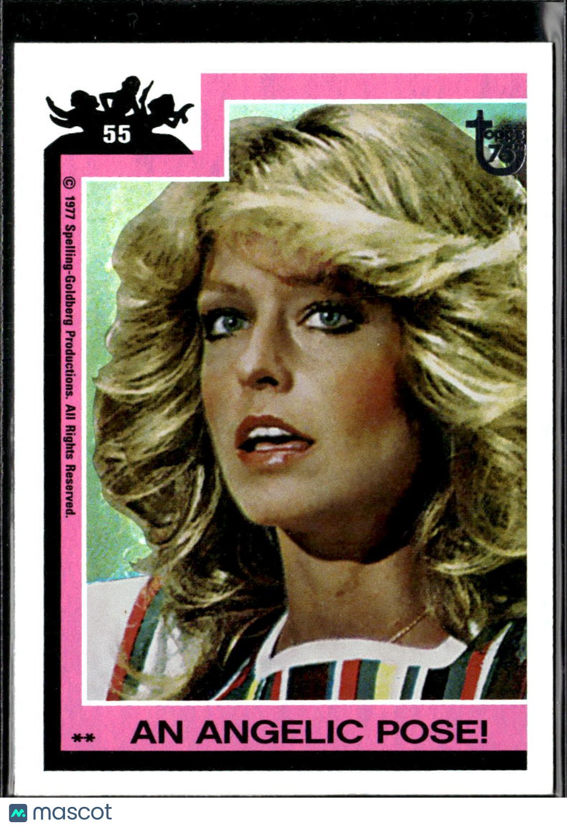 2013 Topps Charlie's Angels Farrah Fawcett An Angelic Pose! #55