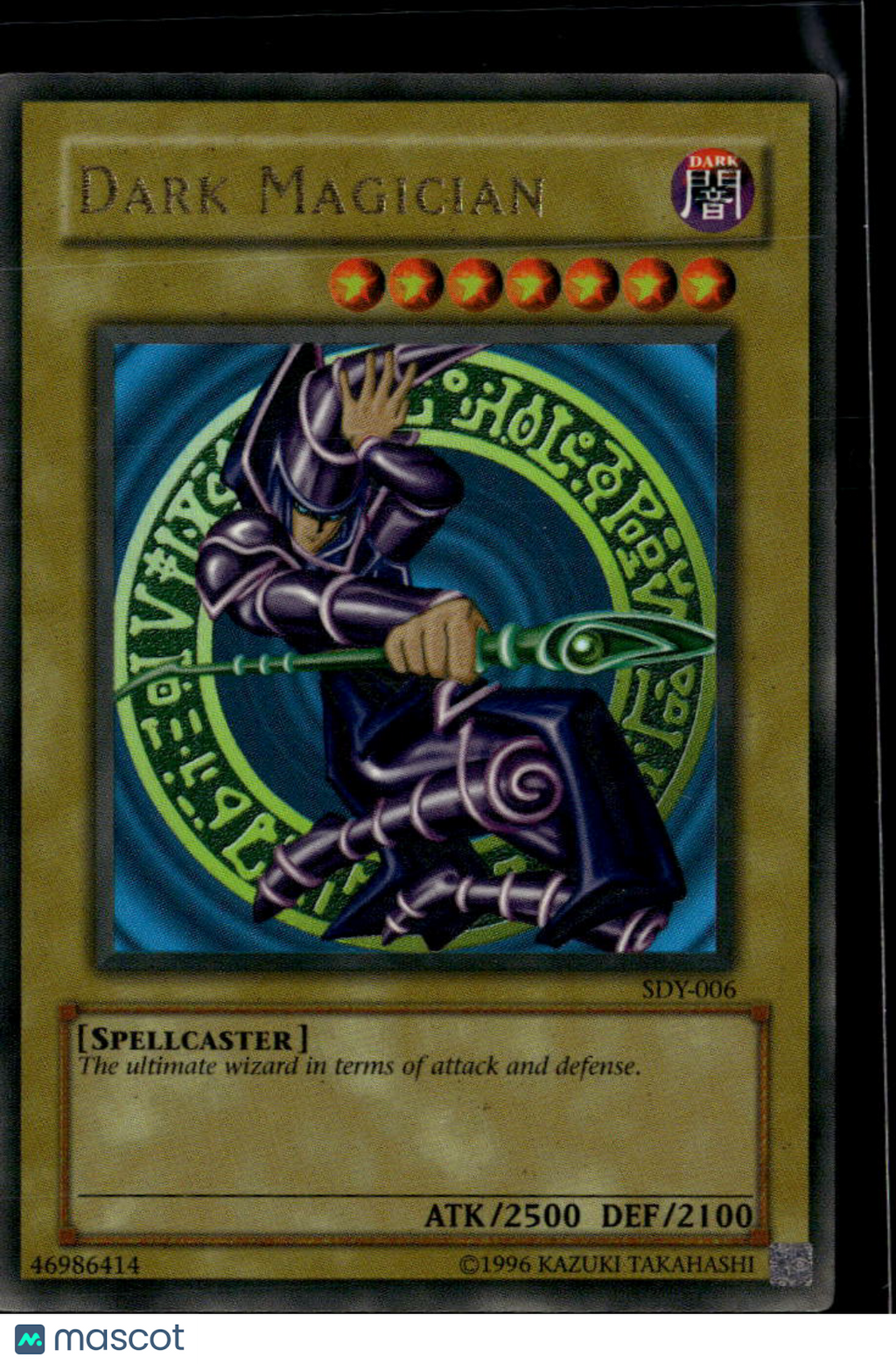 Dark Magician 2002 Yu-Gi-Oh! Starter Deck Yugi Unlimited Edition