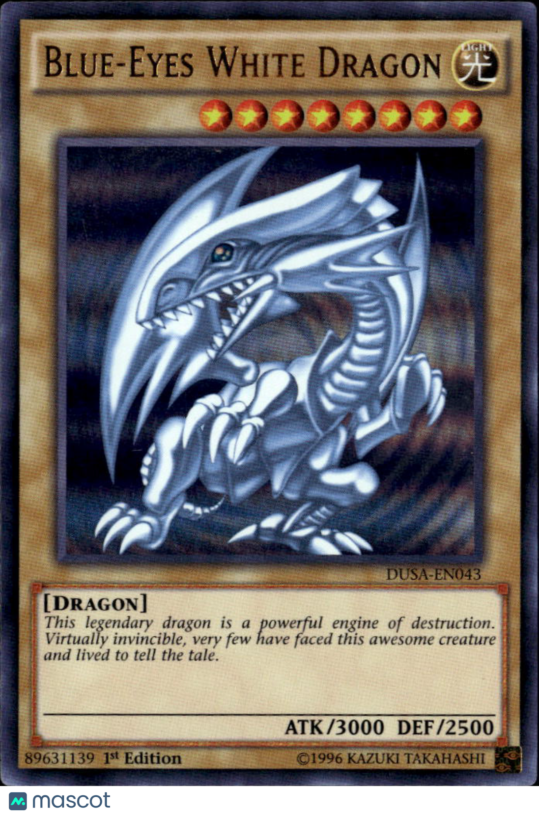 Blue-Eyes White Dragon 2017 Yu-Gi-Oh! Duelist Saga Ultra Rare 1st Edition