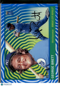 George Brett 2025 Topps Chrome Platinum Blue Refractor 21/150 Kansas City Royals