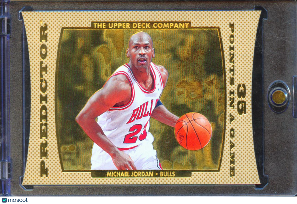 Michael Jordan 1996 Upper Deck Predictor Die-Cut #P3 Chicago Bulls