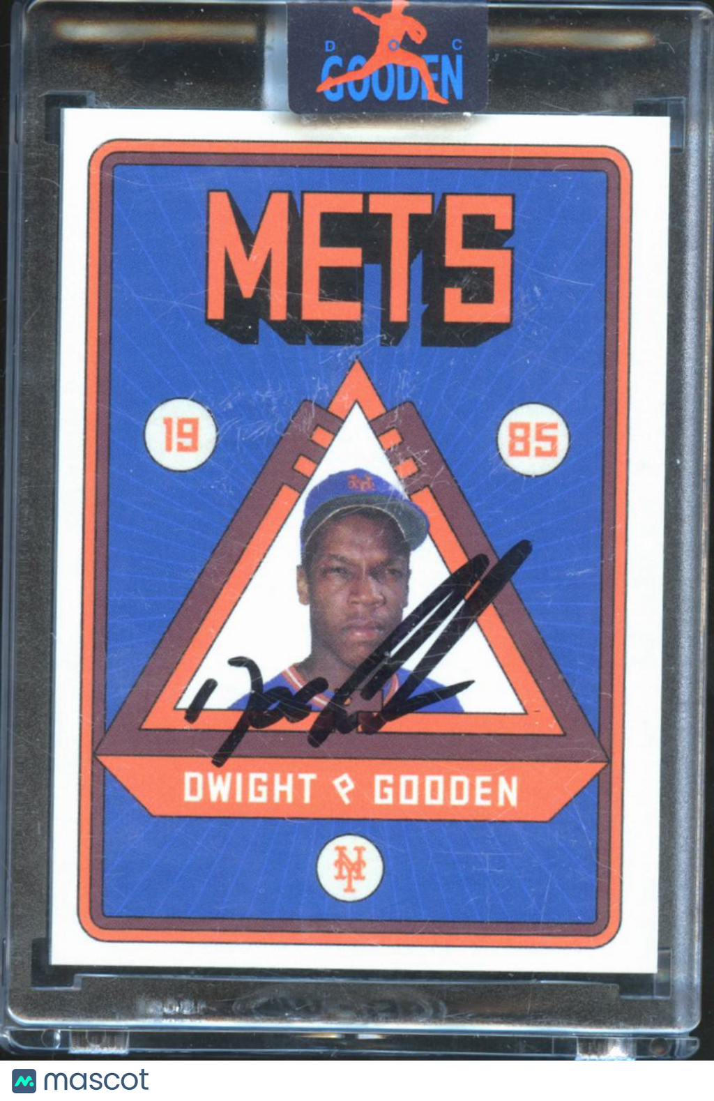 Dwight Gooden 2020 Topps Project 2020 Auto Autograph 78/100 New York Mets