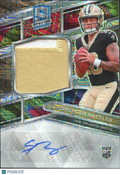 Spencer Rattler 2024 Spectra Auto Autograph Patch RC 2/10 New Orleans Saints