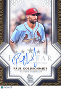 Paul Goldschmidt 2023 Topps Five Star Auto Autograph St. Louis Cardinals