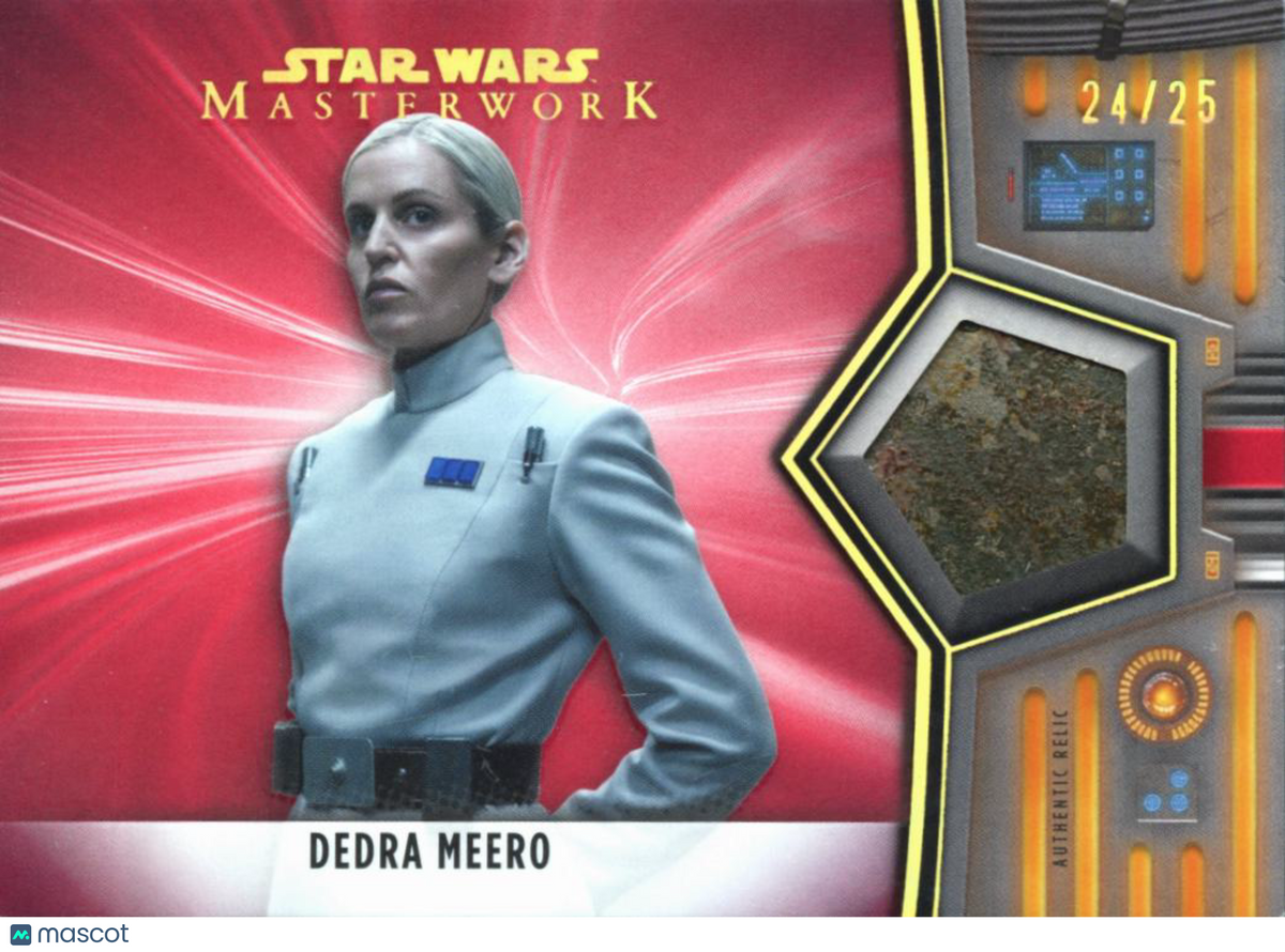 Dedra Meedro 2025 Topps Star Wars Masterwork Authentic Vaporator Relic 24/25
