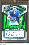 Michael Irvin 2024 Leaf Heroes & Prospects Auto Autograph Green 7/10 Cowboys