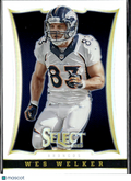 Wes Welker 2013 Panini Select Silver Prizm Denver Broncos