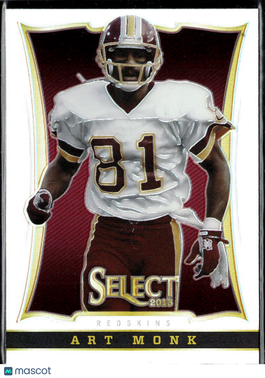 Art Monk 2013 Panini Select Silver Prizm Washington Redskins