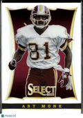 Art Monk 2013 Panini Select Silver Prizm Washington Redskins