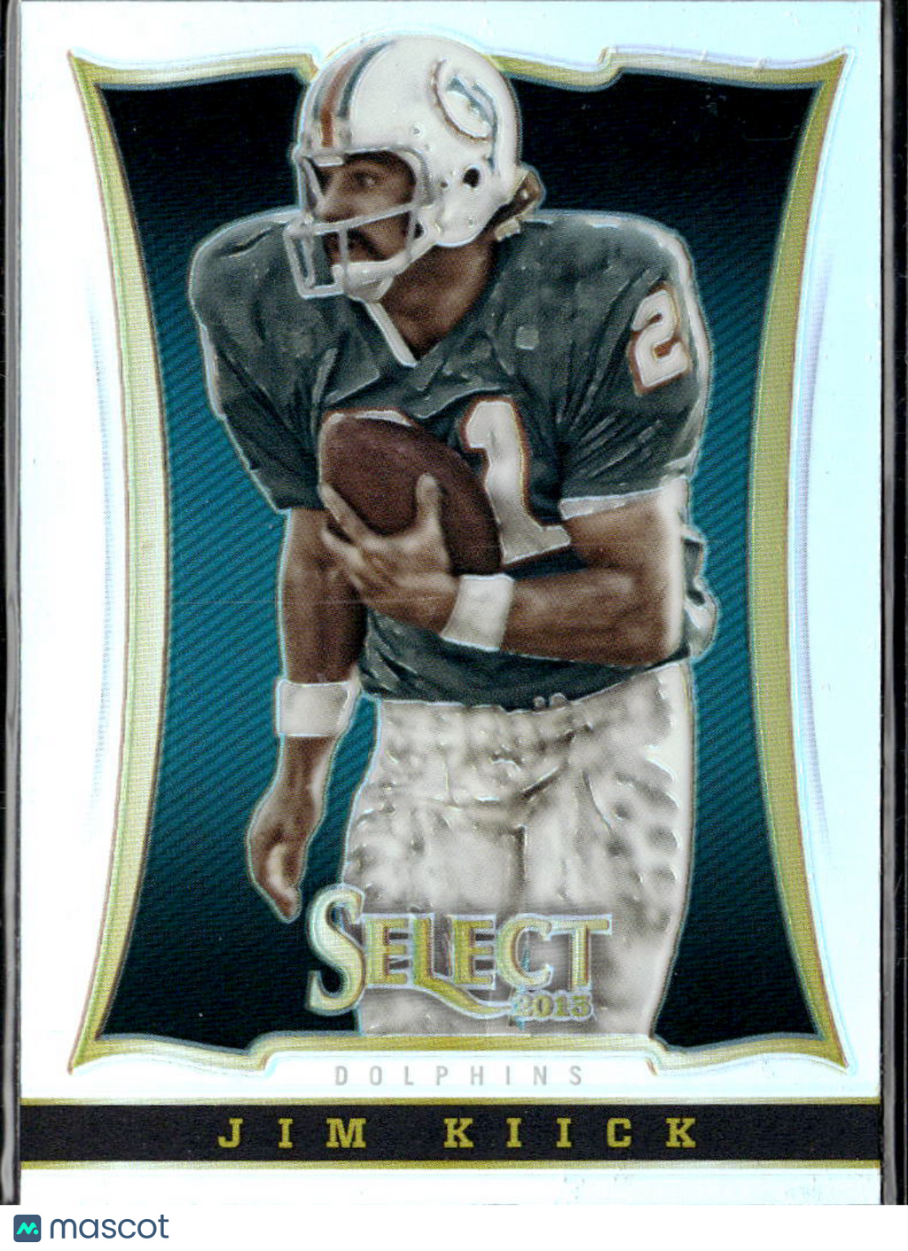 Jim Kiick 2013 Panini Select Silver Prizm Miami Dolphins