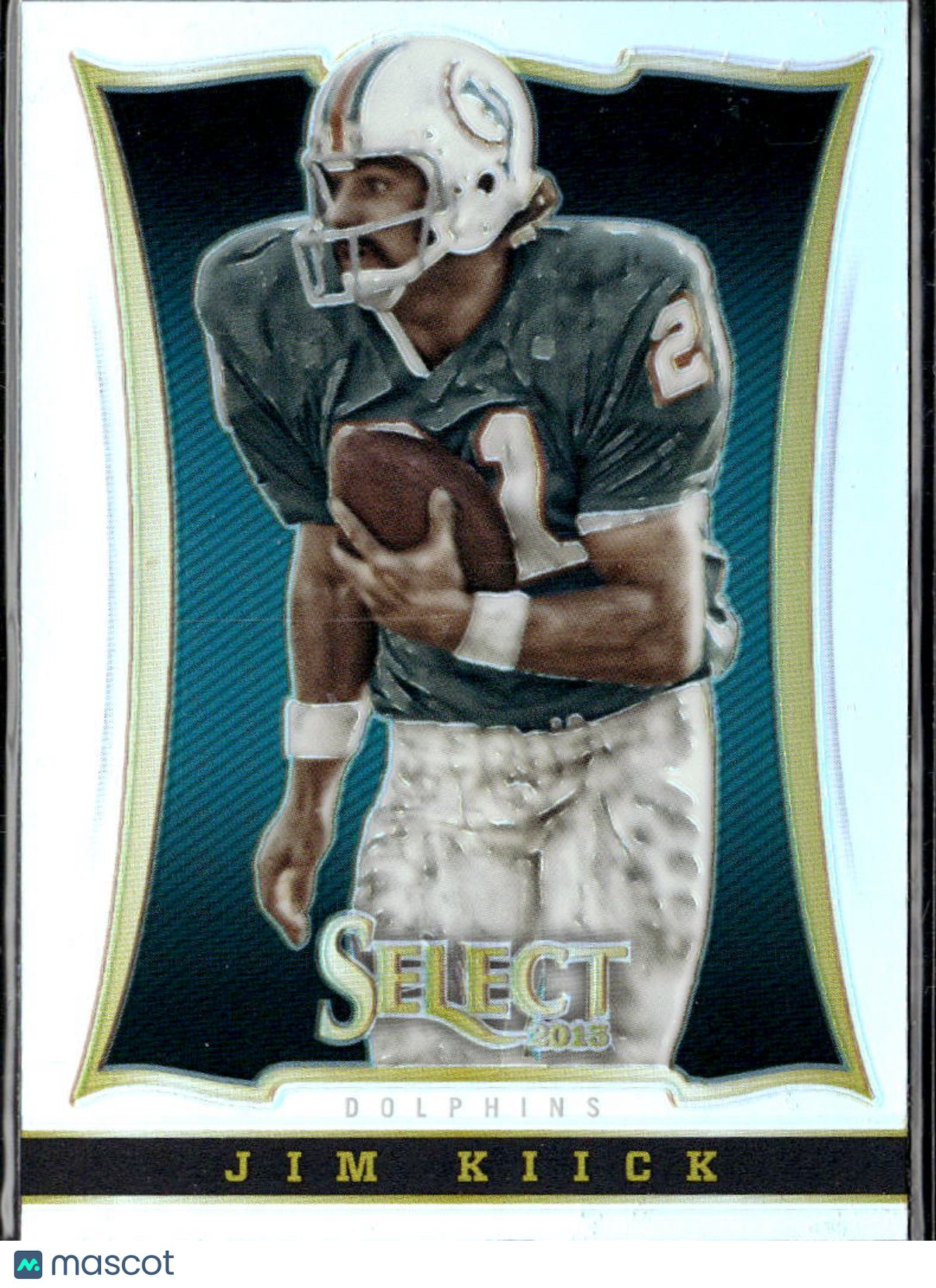 Jim Kiick 2013 Panini Select Silver Prizm Miami Dolphins