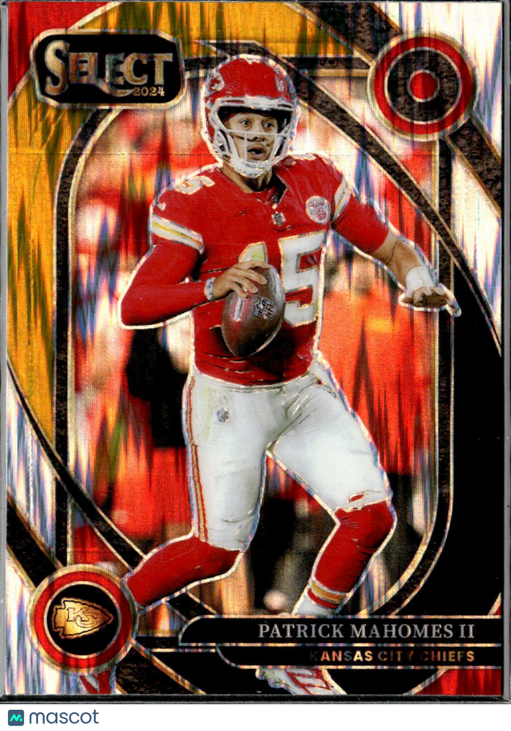 Patrick Mahomes II 2025 Panini Select Club Level Kansas City Chiefs