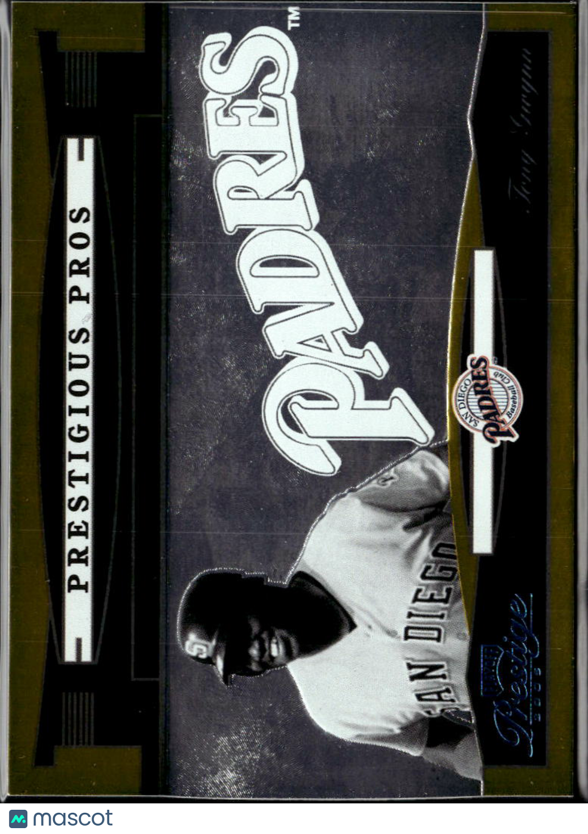 Tony Gwynn 2005 Playoff Prestige Prestigious Pros GOLD 21/50 San Diego Padres