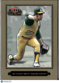 Jim "Catfish" Hunter 2002 Fleer Fall Classic GOLD 46/50 Oakland Athletics