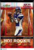 Sidney Rice 2007 Score Select Red Zone Rookie RC 2/25 Minnesota Vikings
