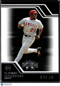 Vladimir Guerrero 2008 Topps Triple Threads Black 10/30 Los Angeles Angels