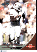 Ricky Williams 1999 Pacific Platinum Blue Rookie RC 54/75 Texas Longhorns